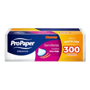 Servilletas 16 packs x 300 u.