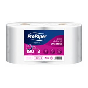 Toalla de papel 190 x 2 UH - Premium