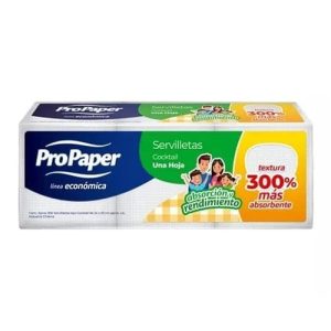 Servilletas 10 packs x 300 u.
